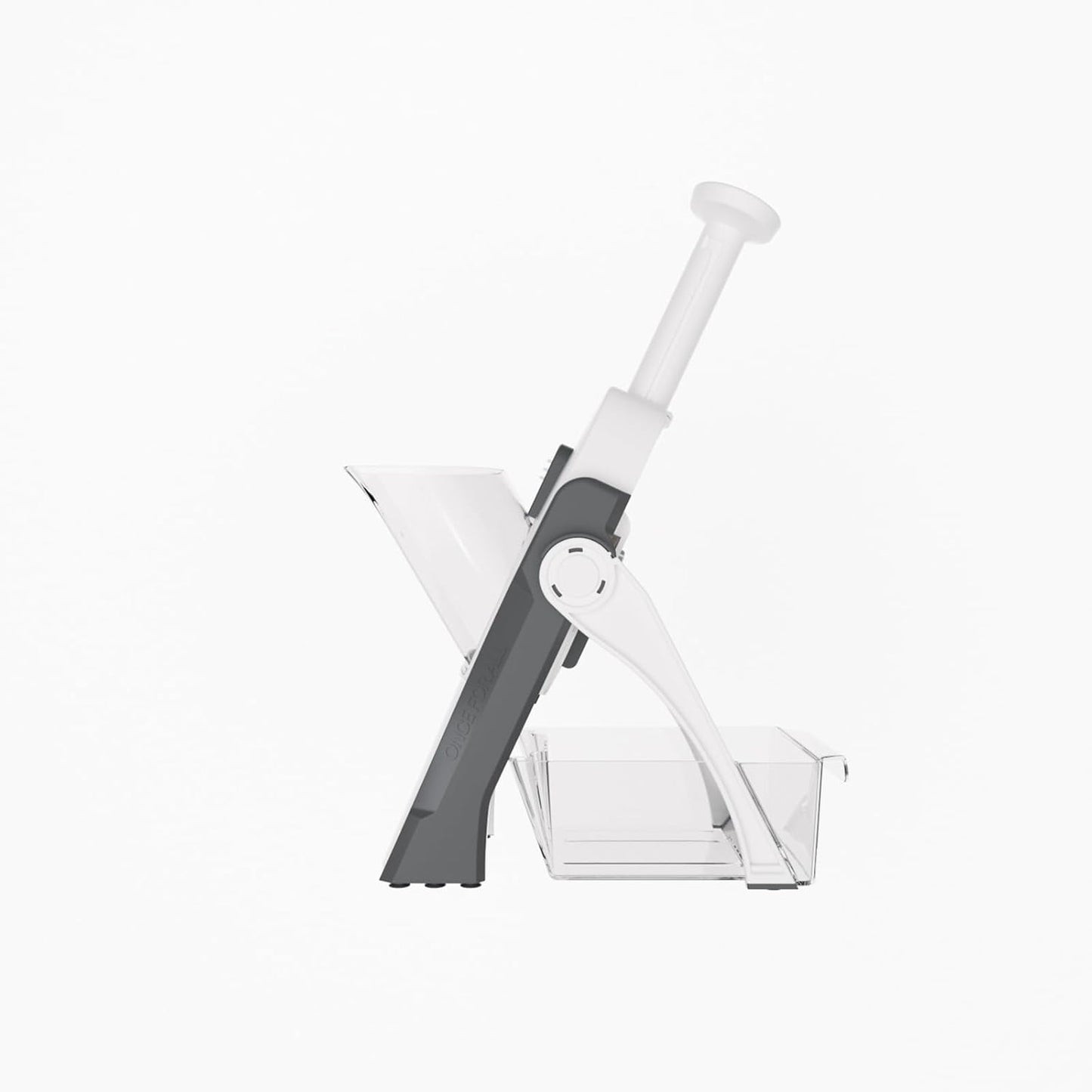 Safe Mandoline Slicer, Potato Clips Slicer, Vegetable Food Slicer, Thickness Adjustable for Cucumber Onion Carrot Lemon (Only Slicer White)