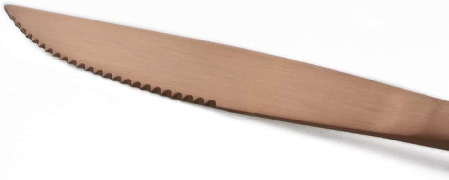 Gugrida Luxury 18/10 Stainless Steel Flatware Set Matte Black Silverware Set