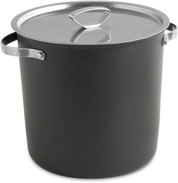 Nordic Ware Verde Ceramic Nonstick 12 Quart Stockpot with Lid