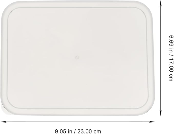 Fresh-Keeping Baking Tray with Lid 9.05X6.69X1.96 Inch Airtight Cake Container for Oven and Refrigerator Food Storage