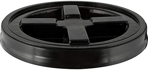 House Naturals 5 Gallon Plastic Yellow Food Grade BPA Free Made in USA Bucket Pail with Air Tight Double Gasket Screw on Lid(Pack of 3) (Yellow)