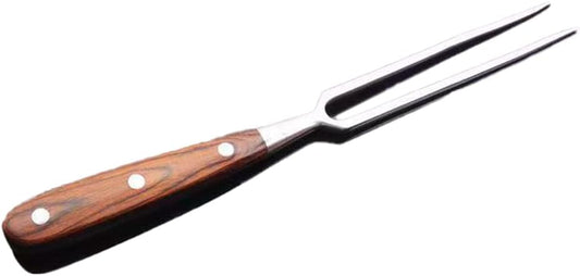 Better-Love Chef pro Stainless Steel Carving Fork Barbecue Fork BBQ Tools Meat Forks 12 Inch,Suitable for kitchen, BBQ(12 inch) (log color)