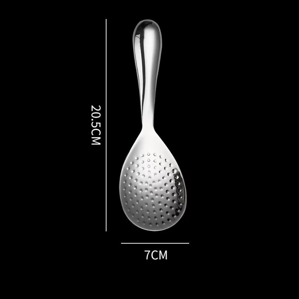 UPKOCH 8-inch Stainless Steel Rice Spoon - Non-Stick Paddle for Rice Cookers & Serving, Dishwasher Safe Kitchen Utensil for Home/Restaurant (Silver)