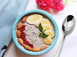 24-Piece Silverware Set Flatware Cutlery Set Service for 4, Durable Stainless Steel Tableware in Ergonomic Design Size and Weight, Kitchen Utensil Sets with Steak Knives, Rust-proof, Dishwasher Safe