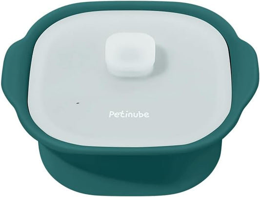 Silicone Multi-Steamer Made in Korea Microwave Steamer for Cooking & Reheating BPA-Free Flexible & Durable (Breezeblue Green, 30.44 fl oz)