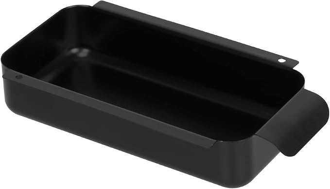 BBQ Future Grill Grease Pan Replacement for Char-Broil 9328812P06 G416-0015-W1, Black Steel Grease Cup Drip Pan Accessories for Most Charbroil Gas Grills