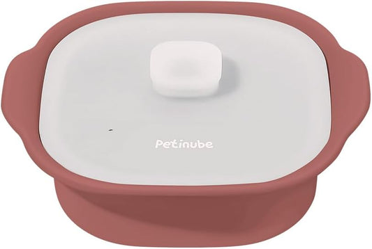 Silicone Multi-Steamer Made in Korea Microwave Steamer for Cooking & Reheating –BPA-Free Flexible & Durable (Maple Red, 40.58 fl oz)