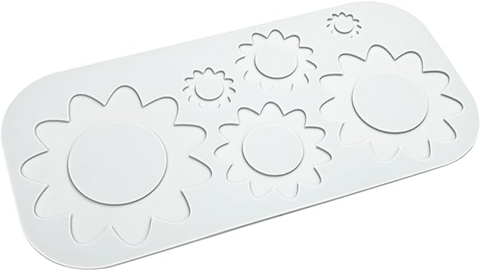 mostsom Sunflower Lace Silicone Mold for Epoxy Resin, Chocolate, Cake Decoration, Candles, Homemade Crafts Fondant Mould, Sugarcraft Pad, Crispy Chip Decor, Kitchen Tool (A_ Sunflower)