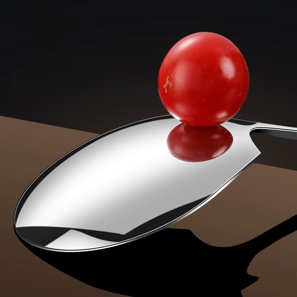 8'' Serving Spoons 18/10 Stainless Steel Buffet Serving Spoons,Dishwasher Safe,Pack of 2