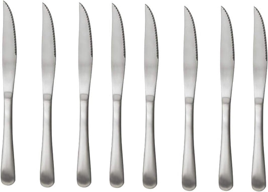 Gugrida Luxury 18/10 Stainless Steel Flatware Set Matte Black Silverware Set