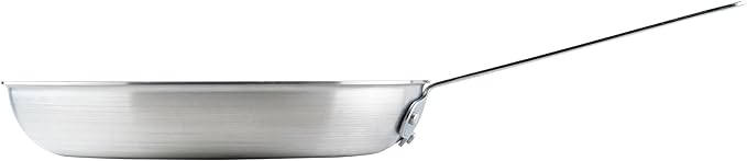 Winco Commercial-Grade Aluminium Fry Pan/Skillet, Mirror Finish, 14"