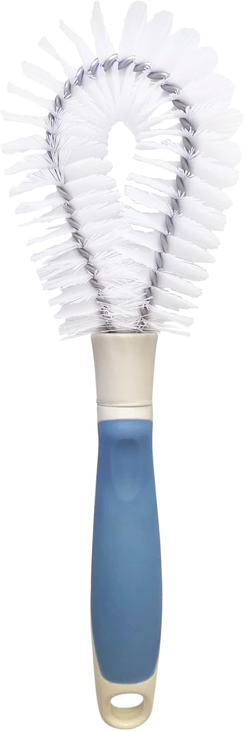 Fox Run Vegetable Cleaning Brush, Rubber Handle Produce Scrubbing Brush