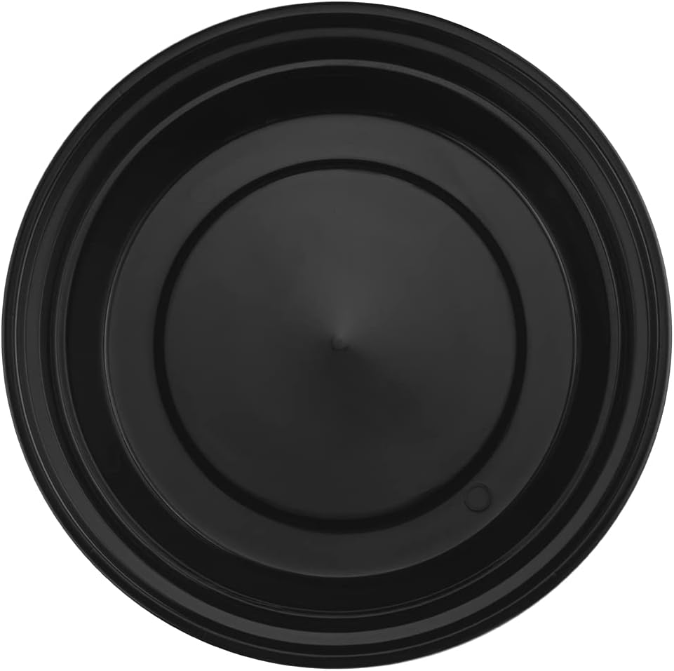 TIYA Food Containers – 32 oz Bulk 150 Pack with Lids – Plastic To-Go Round Bowls – Reusable, Microwavable, Dishwasher Safe – Leak-Proof, Great for Meal Prep – BPA-Free