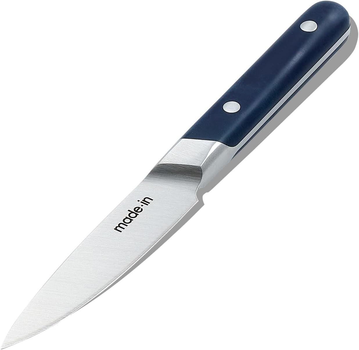 Made In Cookware - 4" Paring Knife France - Full Tang With Harbour Blue Handle
