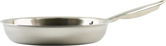 WINCO Tri-Ply Frying Pan, Silver