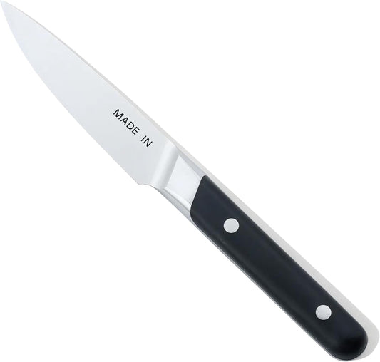 Made In Cookware - 4" Paring Knife France - Full Tang With Truffle Black Handle