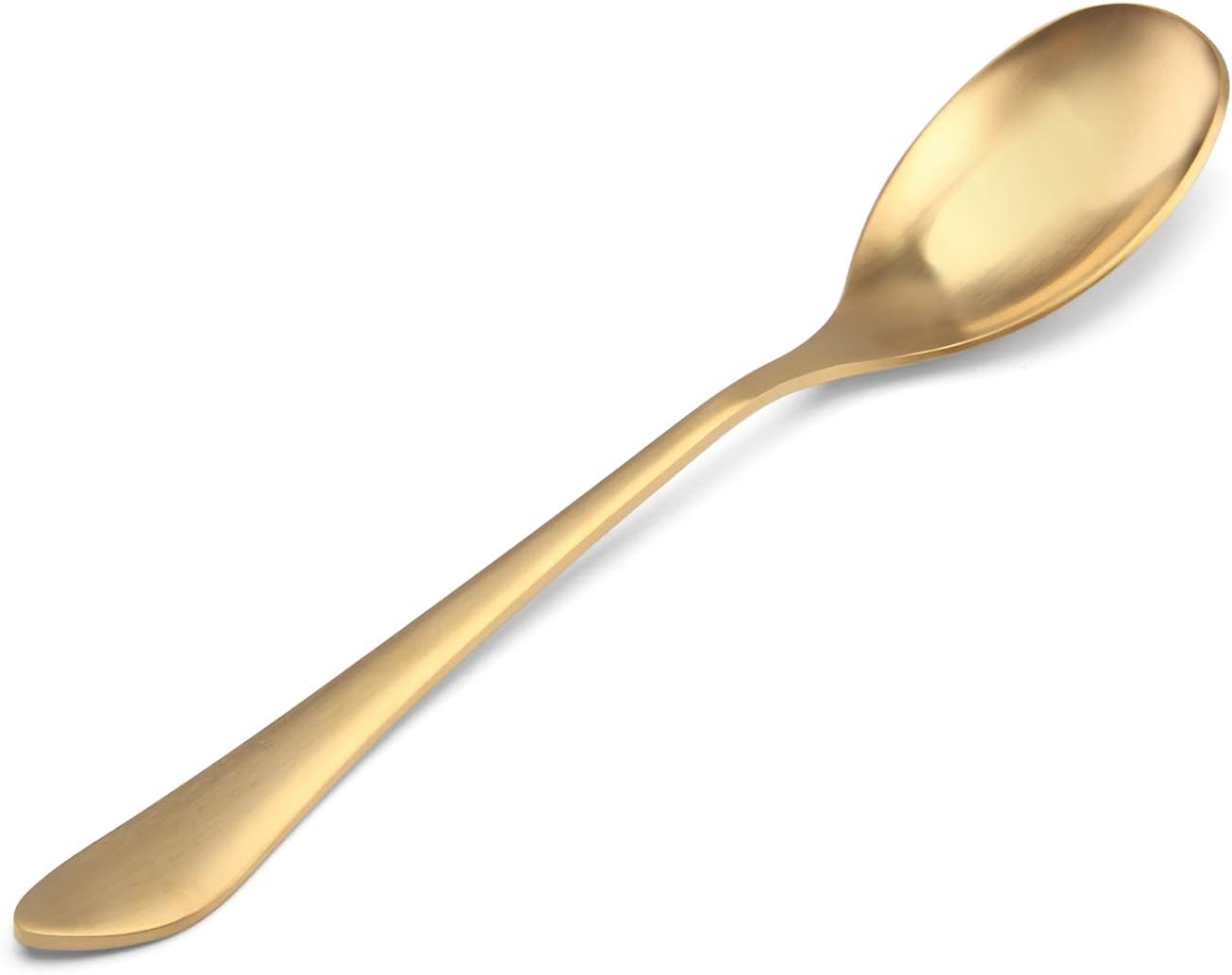 Matte Gold Silverware Set, 20-Piece Stainless Steel Flatware Set, Kitchen Utensil Set Service for 4, Satin Finish Tableware Cutlery Set for Home and Restaurant, Dishwasher Safe