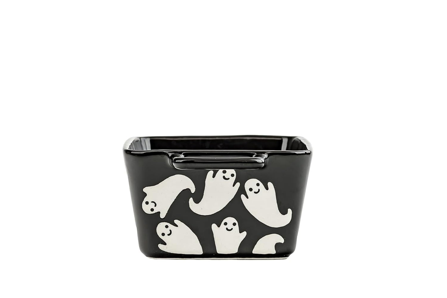 10 Strawberry Street Flying Ghost Bakeware, Loaf Pan, Black