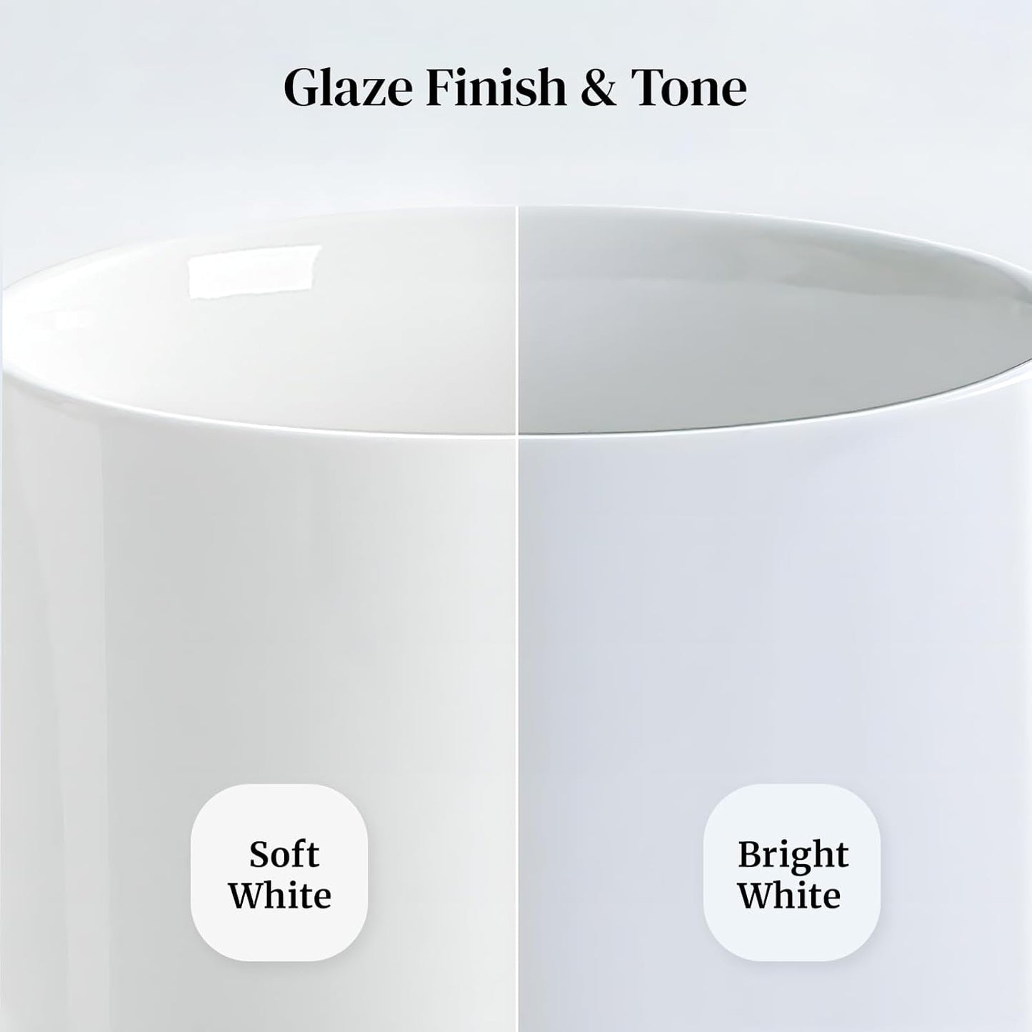 Y YHY Ceramic Dinner Plates, 10.6 Inch Porcelain Scalloped Plates, Off-White Serving Dishes Set of 6 for Home Kitchen, Microwave & Dishwasher Safe, Dinnerware Dishes Gift for Thanksgiving Christmas