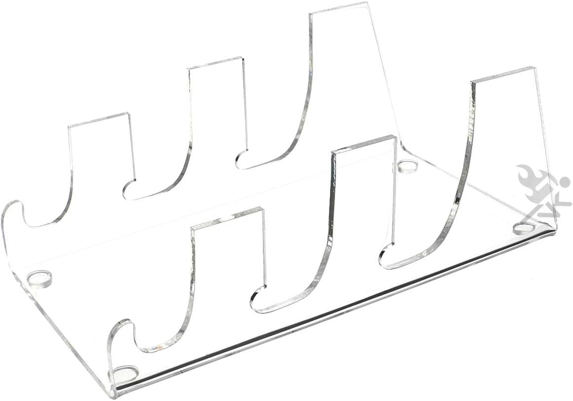 OnFireGuy 3-Tier Plate Dinnerware Display Stand for Kitchenware Plates Platters China Display Rack Place Setting Holder