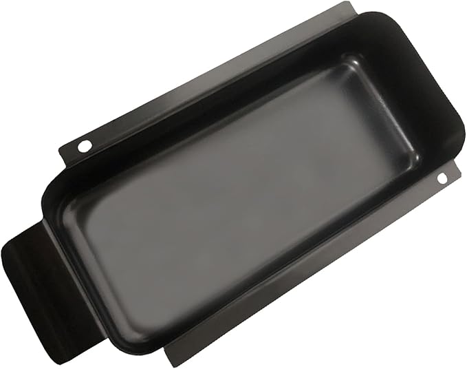 Grease Pan Replacement Charbroil 9328812P06 Metal Disposable Grill Grease Cup Holder, Char broil Grease Pan G416-0015-W1 Drips pan (Black Holder)