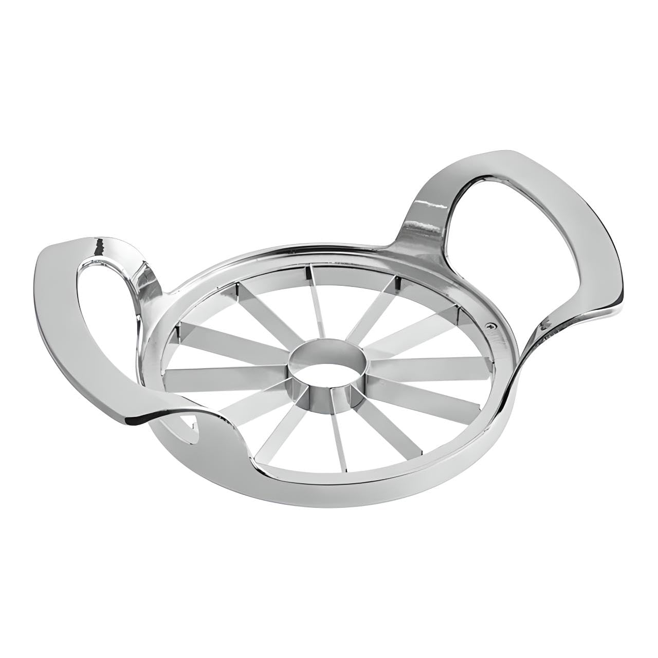 OCS Parts Pro Series 12 Slice Apple Corer Slicer with Handles | Slicer, Corer, Divider Cutter Easily Cuts Even Apple and Fruit Slices for Home or Commercial Kitchens