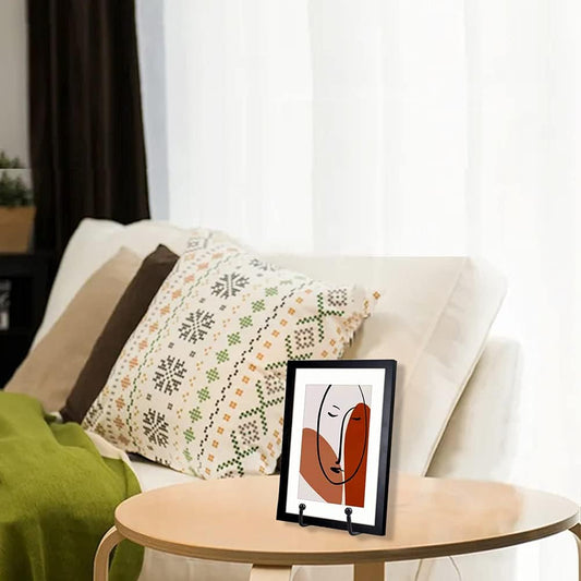 YY YEARCHY Plate Stand Holder for Wall Hanging Display Rack Art Hanger Metal Easel Photo Holder Books Bowls Platters