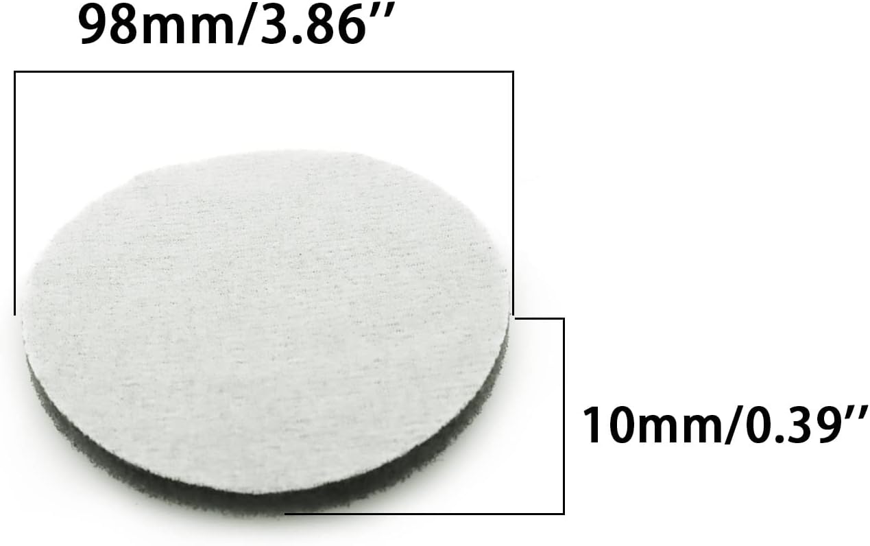 Heavy Duty Scour Pads, Non-Scratch Scrub Sponges, ULIFESTAR 5PCS Dish Scrubber Scouring Pads, Dual-Sided Reusable Household Scrub Pads for Dishes,Dish Cleaning Tool,Kitchen Scrubbers & Metal Grills