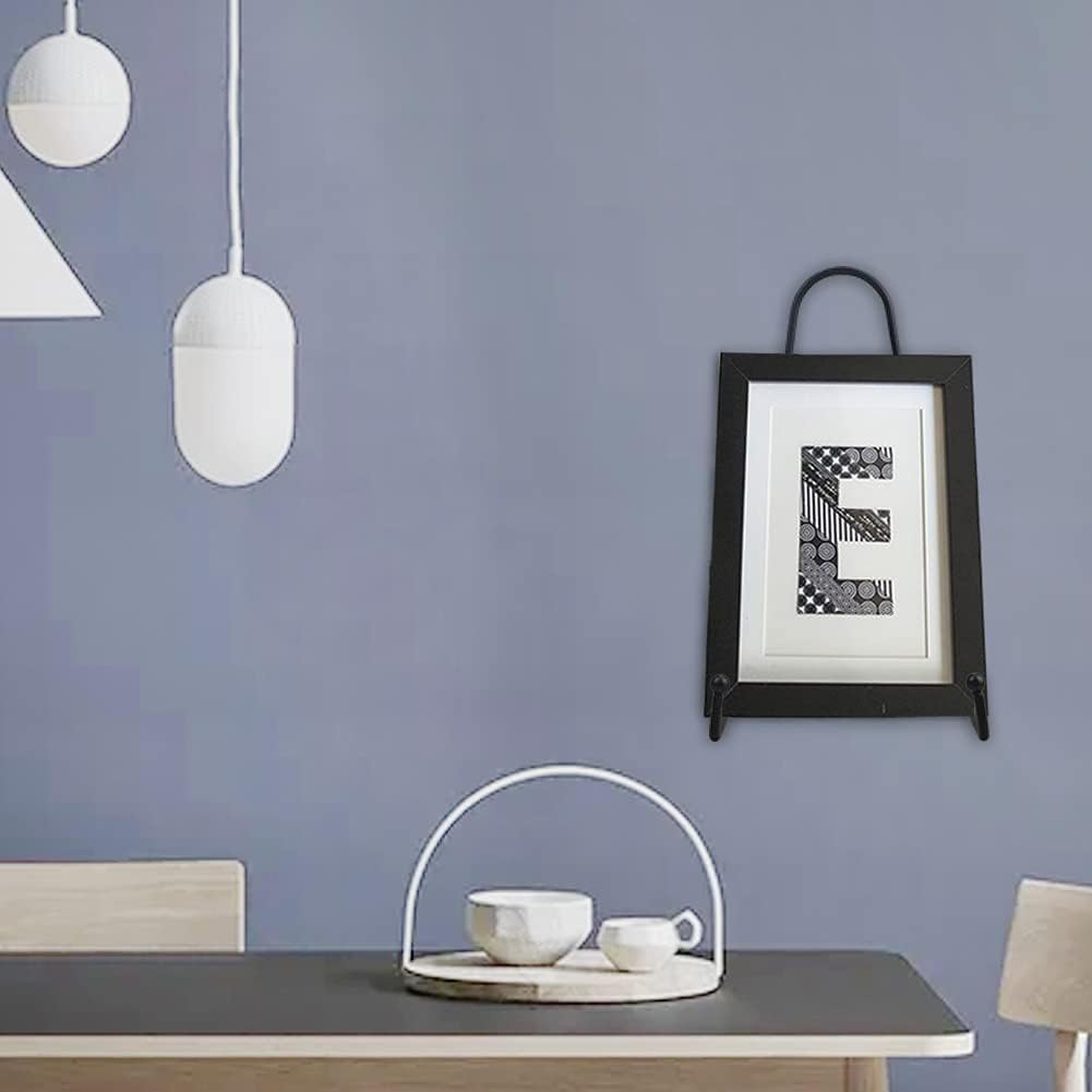 YY YEARCHY Plate Stand Holder for Wall Hanging Display Rack Art Hanger Metal Easel Photo Holder Books Bowls Platters