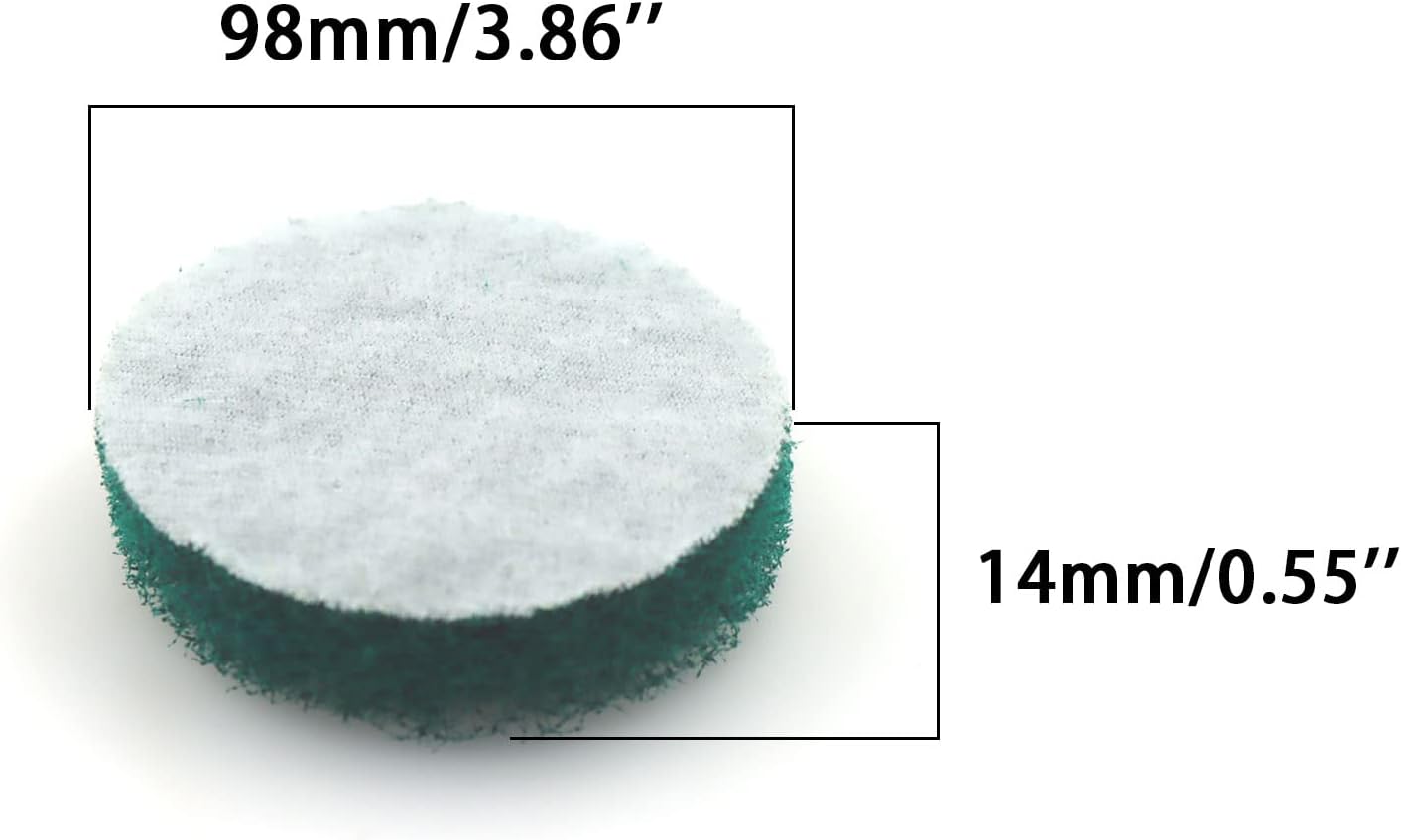 Heavy Duty Scour Pads, Non-Scratch Scrub Sponges, ULIFESTAR 5PCS Dish Scrubber Scouring Pads, Dual-Sided Reusable Household Scrub Pads for Dishes,Dish Cleaning Tool,Kitchen Scrubbers & Metal Grills