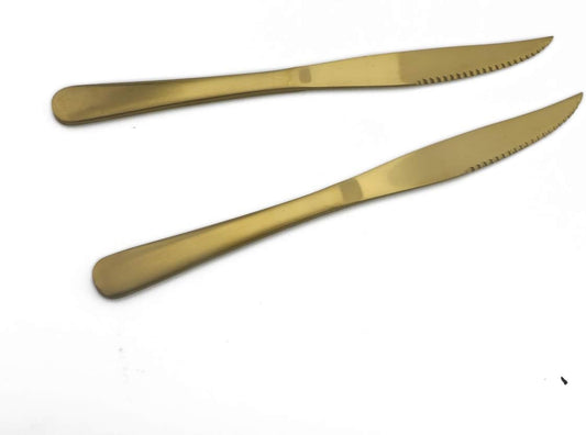 Gugrida Luxury 18/10 Stainless Steel Flatware Set Matte Black Silverware Set