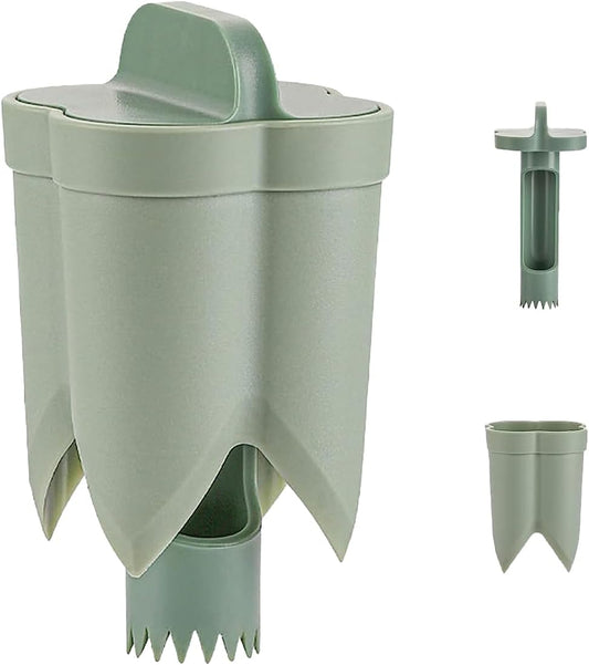 Pepper corer seed remover tool,Upgrade2 in 1 Fruit Pepper Seed Corer Remover,Quickly Cutting and Deseeding Bell Pepper Corer Tool for Vegetables Kitchen Gadget (1 Pcs)