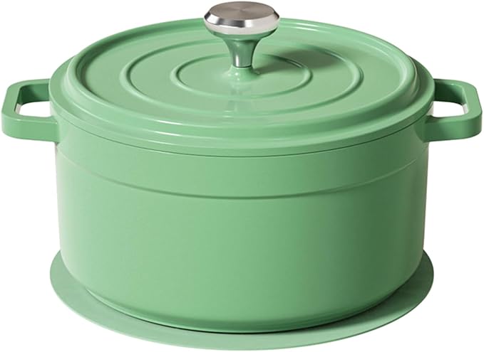 small soup pot with lid,2.6 Quart Granite Casserole Small Soup Pot Pasta Cooking Pot,Dual Handles, Small-Duty Cookware for Braising, Cook soup