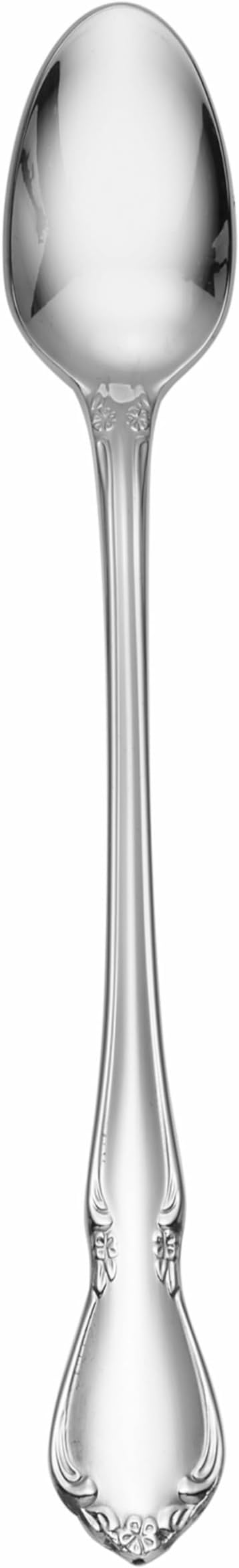 Oneida Silverware, Chateau Fine Flatware Feeder Spoon, Service For 1, Dishwasher Safe, 18/10 Stainless Steel, Rust Resistant, Home and Kitchen Utensils, Feeder Spoon (Silver, 1 Piece)