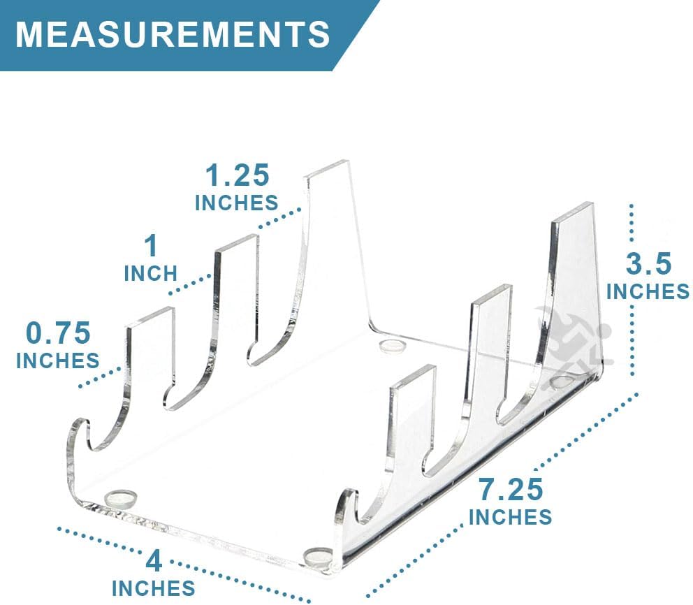 OnFireGuy 3-Tier Plate Dinnerware Display Stand for Kitchenware Plates Platters China Display Rack Place Setting Holder