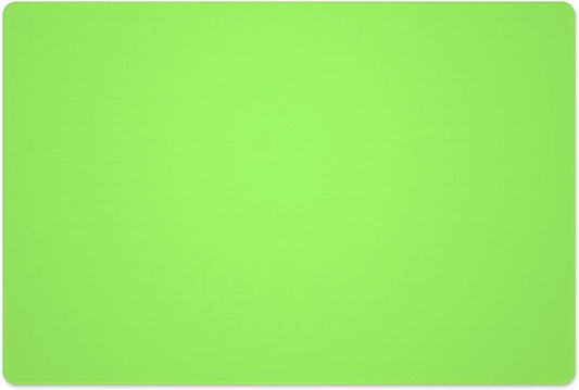 Silicone Placemats, Food-Grade Non-Slip Waterproof, Dining, Stain Resistant, Countertop Protector, Kitchen Counter Mat, Heat Resistant, Baking mat Dishwasher Safe (23.6"×15.7"-1pack, Green)