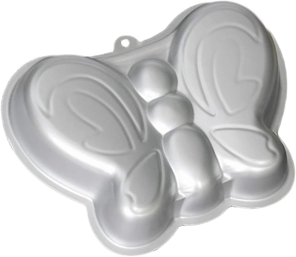 Butterfly Shaped Birthday Cake Pan Mould Aluminum 3D Animal DIY Cake Baking Pan for Birthday, Anniversary, Party, Christmas