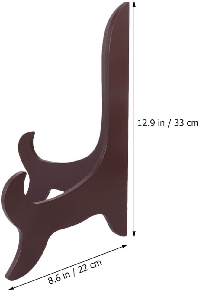 Gatuida Plate Display Stand for Tea Cakes Collector Plates Art Elegant Desktop Holder for Home Decor Fits Diameter