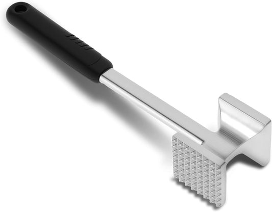 VOCOSTE Meat Tenderizer Mallet, Aluminum Alloy Kitchen Double-sided Meat Pounder Flattened, Meat Mallet Hammer, Steak Chicken Beef Tenderizer Tool