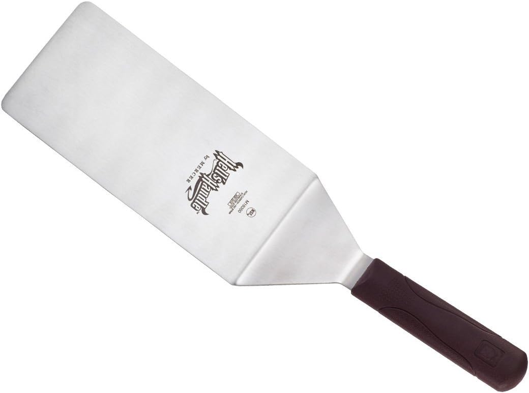 Mercer Culinary Hell's Handle Heavy Duty Turner/Spatula, 8 Inch x 4 Inch