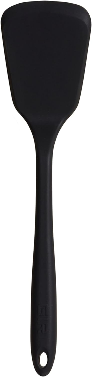 GIR: Get It Right Silicone Spatula for Cooking - 13-Inch Black - Heat Resistant to 425°F & Nonstick - Pancake Flipper & Spatula Turner