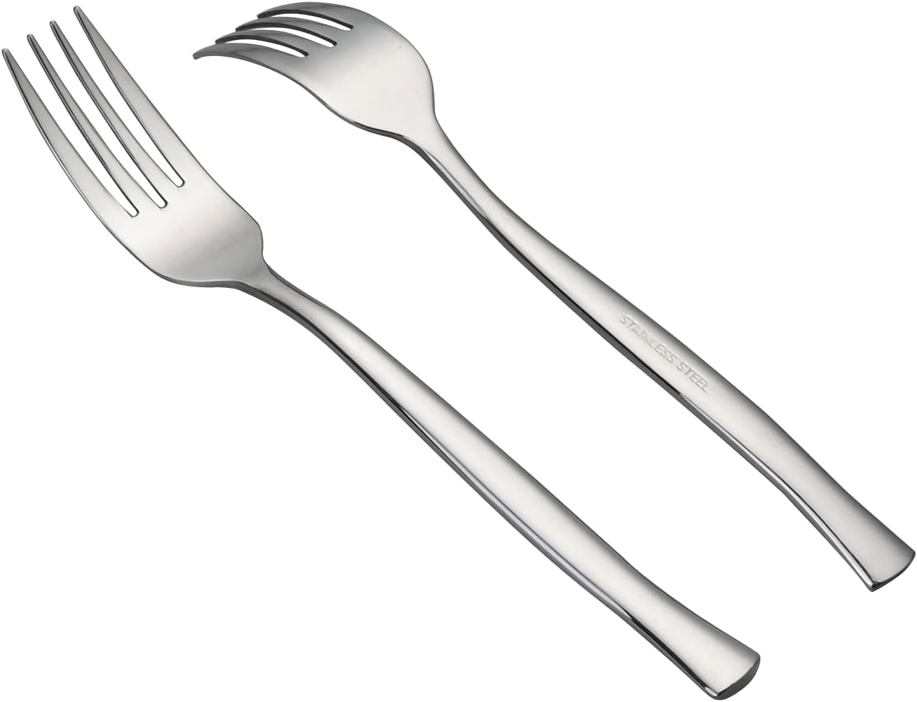 12-Piece Dinner Forks Set, 8.3 Inches Stainless Steel Forks Silverware, Flatware Dinner Forks, Table Forks Set for Home, Kitchen and Restaurant