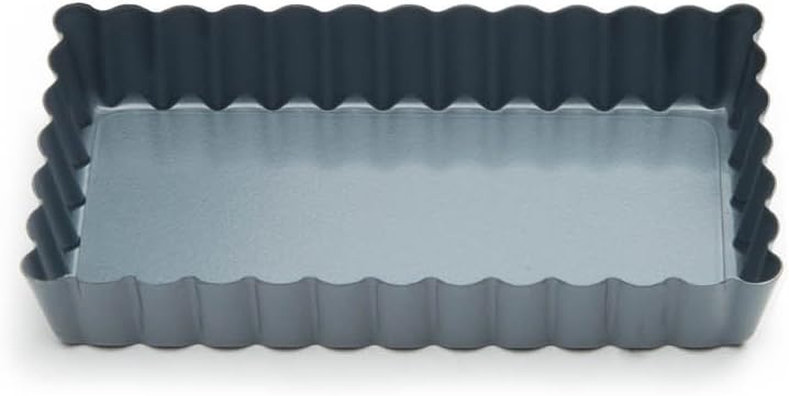 Fox Run Non-Stick Tart Pan, 4.5 x 2.25 x 0.75 inches, Metallic