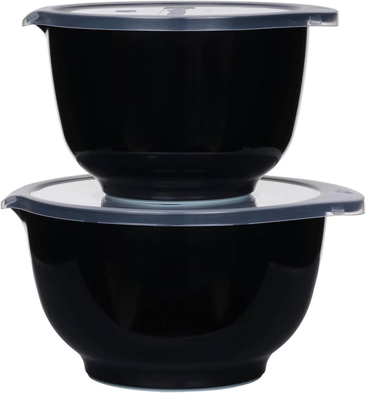 Rosti Precision Craft Mixing Bowl Set 2 Pcs Elevate Your Culinary Experience Stylish Nesting Bowls for Effortless Cooking and Baking