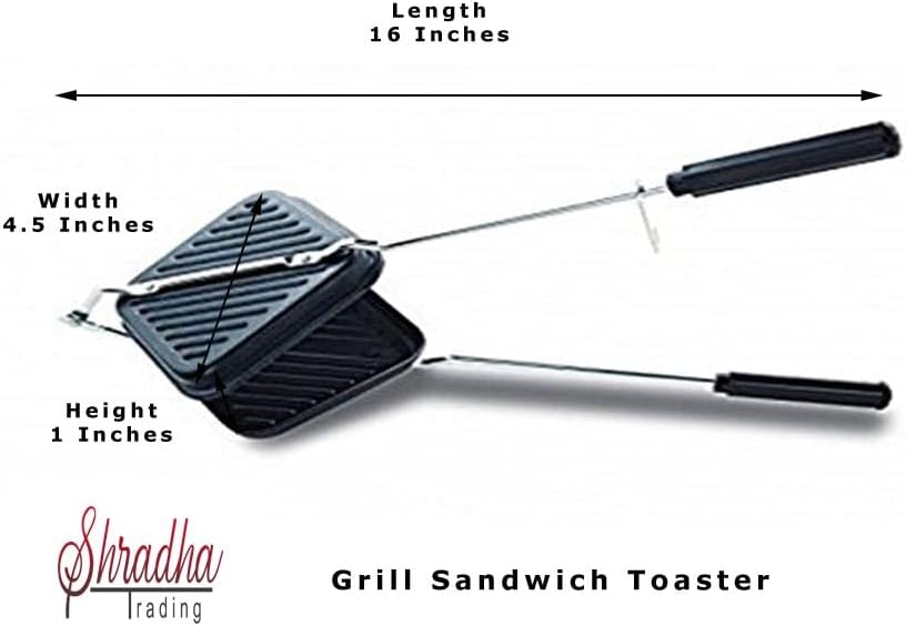 Grill Sandwich Toaster - Nonstick Sandwich Maker