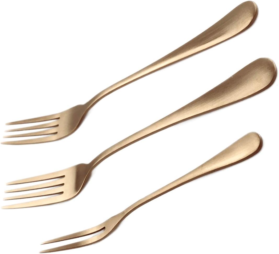 Gugrida Luxury 18/10 Stainless Steel Flatware Set Matte Black Silverware Set