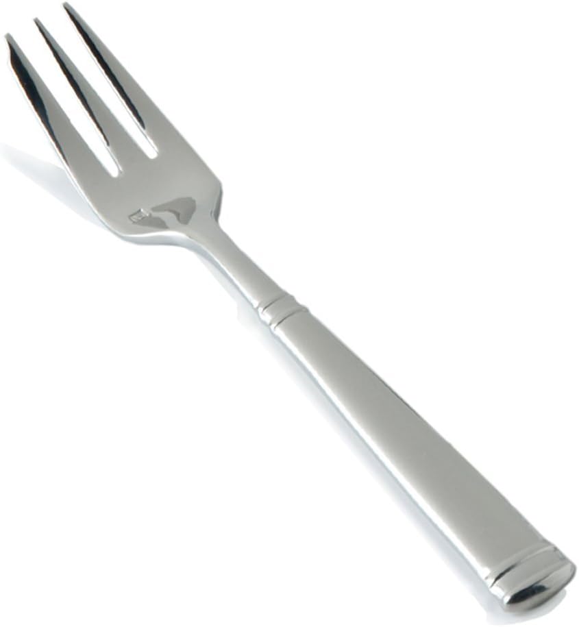 Fortessa Bistro 18/10 Stainless Steel Flatware Appetizer/Cake Fork, Set of 12
