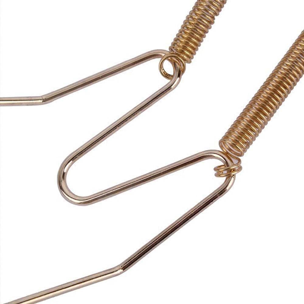 6/7/8/10/12/14/16 Inch Plate Dish Hanger Dismountable Wall Display Securing Clip W Type Dish Spring Holder Invisible Hook Home Decor,Vertical Plate Holders,Storage and Organization (6 Inch)