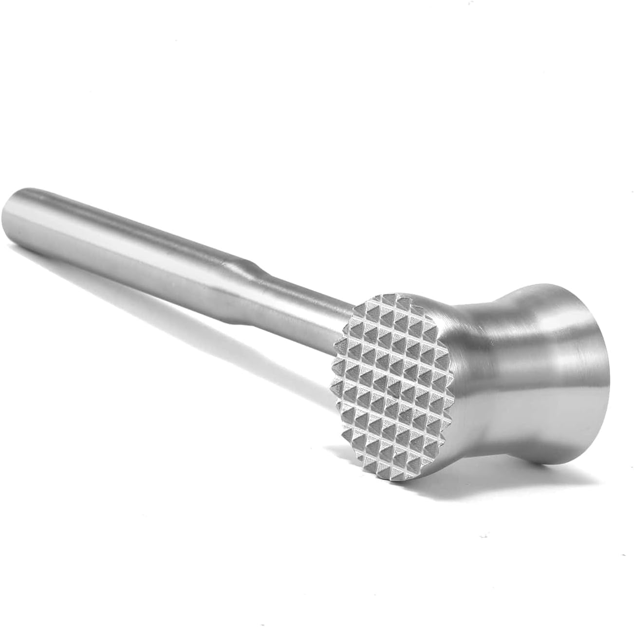 304 Stainless Steel Meat Tenderizer Mallet, Dual Side Meat Hammer Chicken Pounder, Heavy Duty Meat Beater for Steak and Beef, Meat Pounder Kitchen Cooking Mallet Dishwasher Safe
