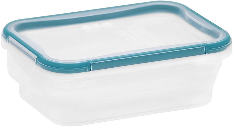 Snapware Total Solutions (3 Cup) Plastic Food Storage Containers Set, Airtight & Leakproof Locking BPA-Free Lids Tupperware, Freezer Dishwasher Microwave Safe (Pack of 10)
